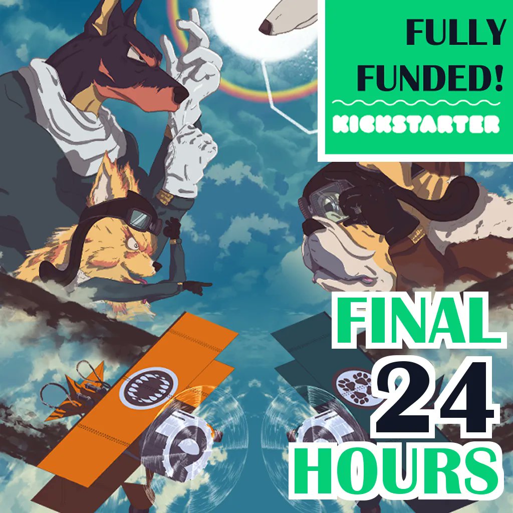 yarnmail's tweet photo. Pups and Doggos the time is now! 12hrs to go 📣🎯⏳️

Help unlock more stretch goals by grabbing your copy of Dogfight from #Kickstarter in the link below or in our bio 🙌🐾

https://t.co/X54Kj2xDj9 https://t.co/UkSWWJ0tLo