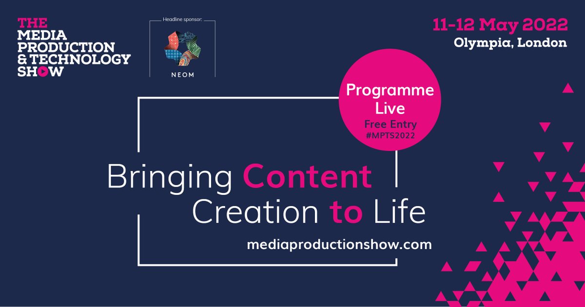 mpts_london's tweet photo. #MPTS2022 guarantees to be the best yet... We've got a packed seminar #programme line up featuring some of the best from the industry! Want to know more? Head over to https://t.co/QUyS0YWu1U #content #technology #broadcast #media #production #onenottomiss https://t.co/RxQA4mHzyf