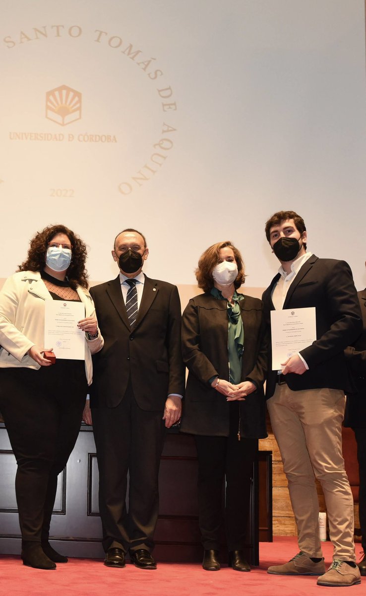 juanma_jv22's tweet photo. Tremendamente orgulloso por recibir el Premio Extraordinario de Doctorado (Biomedicina), concedido por @Univcordoba. Un camino duro, pero apasionante. 🧫 🧬 🧪 
Especial agradecimiento a mis directores Raúl Luque y @ManuelDGahete 
Let’s keep it up! 
@IMIBIC @Fac_CienciasUCO https://t.co/hsByukskBT