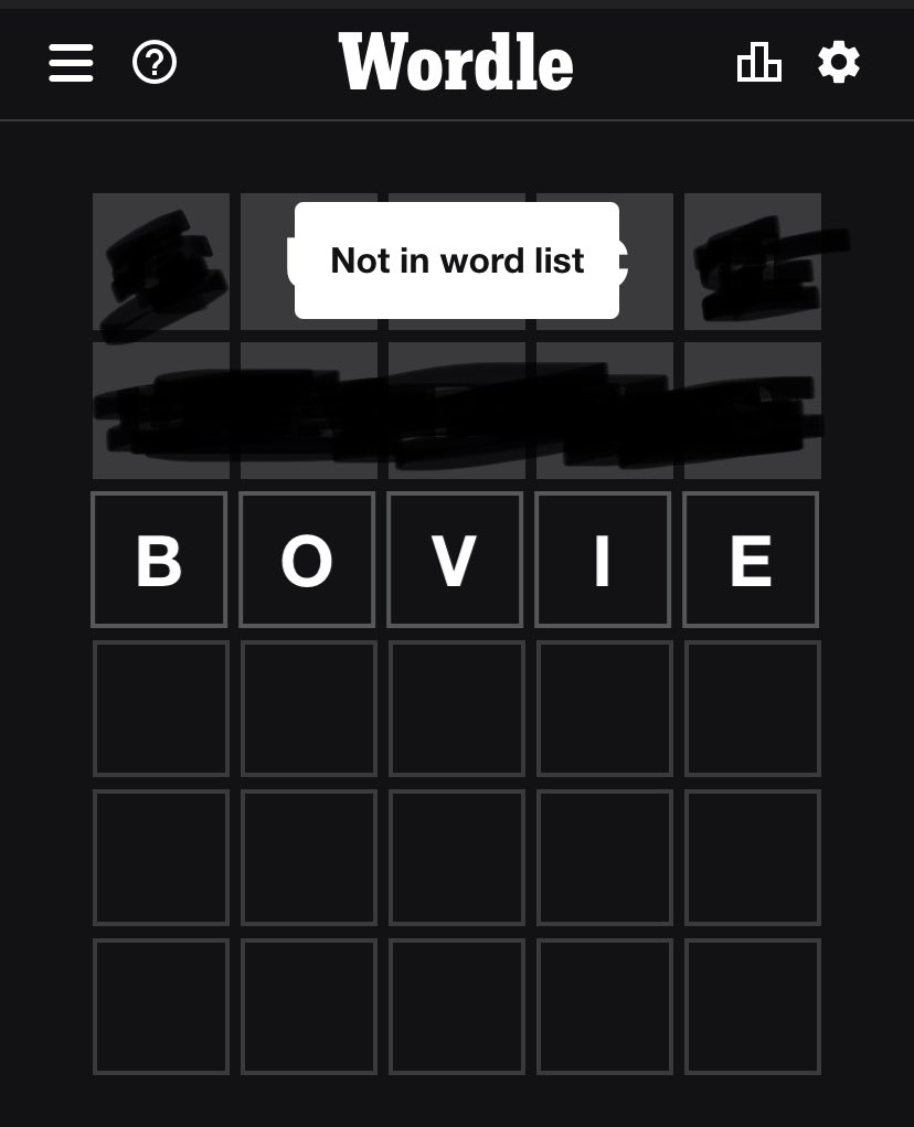 How to gaslight a surgeon?

Step one:

#Wordle #surgtwitter #boviesarereal