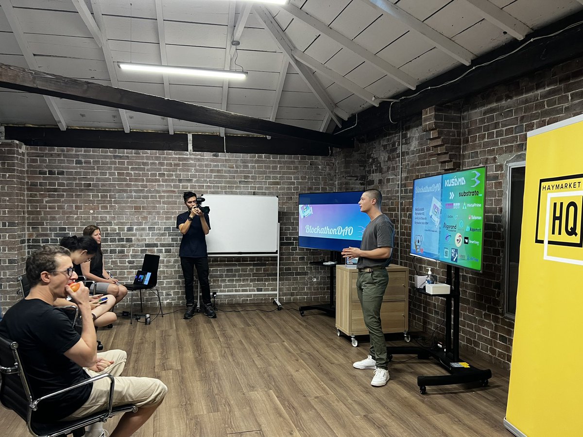Blockathon_DAO's tweet image. First BlockathonDAO has nowww started! Public goods learning experiment to bring everyone together 🌱 Looking forward to awesome projects this weekend!