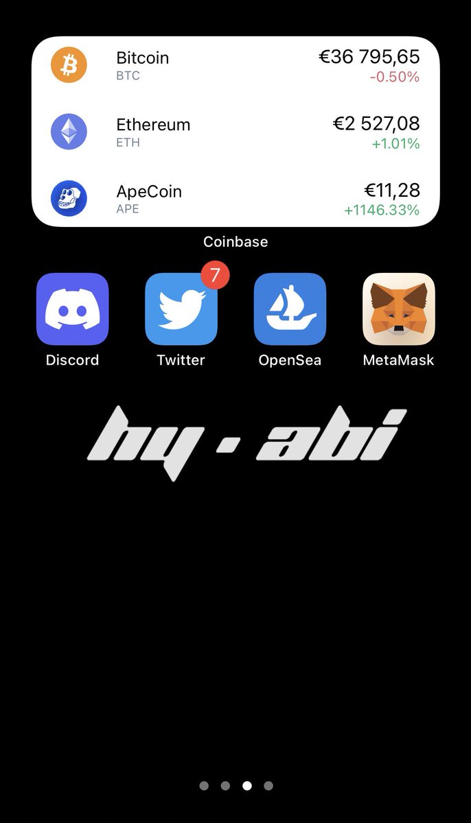 AHyabi's tweet photo. NFT EFFECT!
GO BUY APE COIN #APECOIN #ape #NFTs 🤓🚀 https://t.co/qKvqlJ4B1e