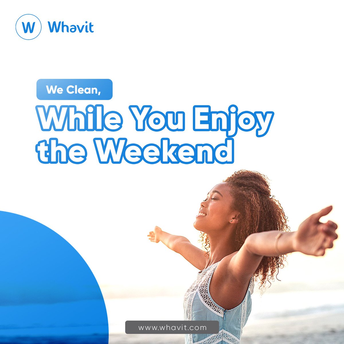 WhavitApp's tweet photo. As you plan to enjoy the weekend with friends and family. 

Book an appointment with us for the weekend so you can start the new week in a clean and healthy home. https://t.co/IJmRhzddI1