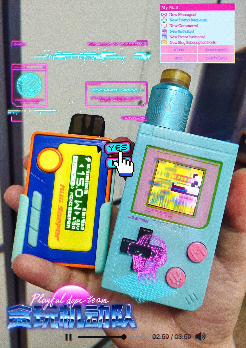 vap a proximité Vape & chill feedback from fans📟 #minibeeper #wizvapor #puffboy #vape