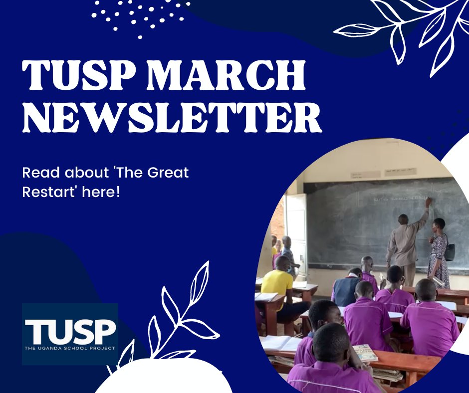 TUSPcharity's tweet photo. The Great Restart - Read our latest newsletter here!

💌https://t.co/5qfImJmdoH https://t.co/S6bS5xdQ69