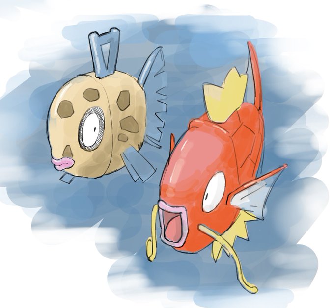 コイキングのtwitterイラスト検索結果