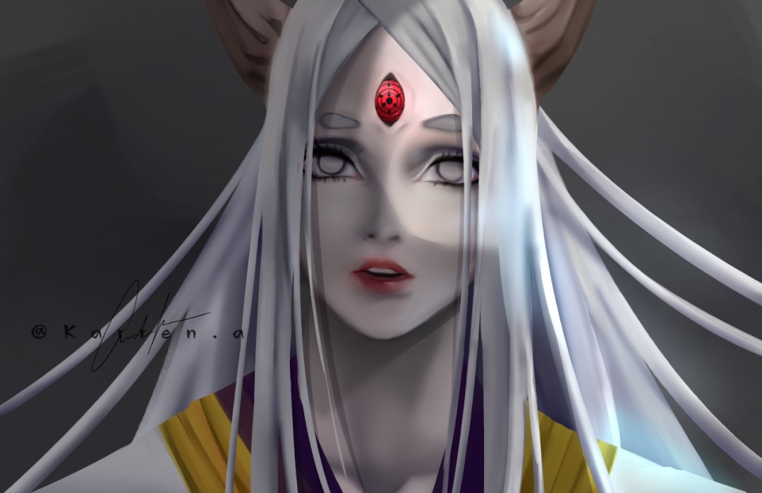 karrena (commission open) on X: Kaguya Just a practice #NARUTO #anime # FANART #BORUTO #art  / X