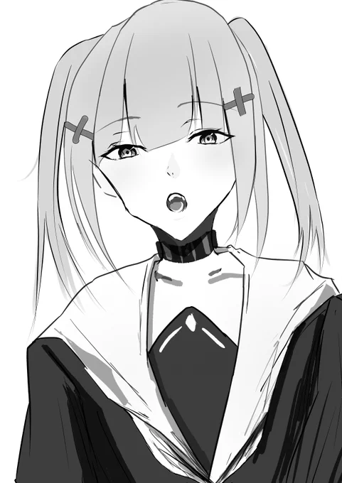 今朝描いたウオームアップのrkgk 
