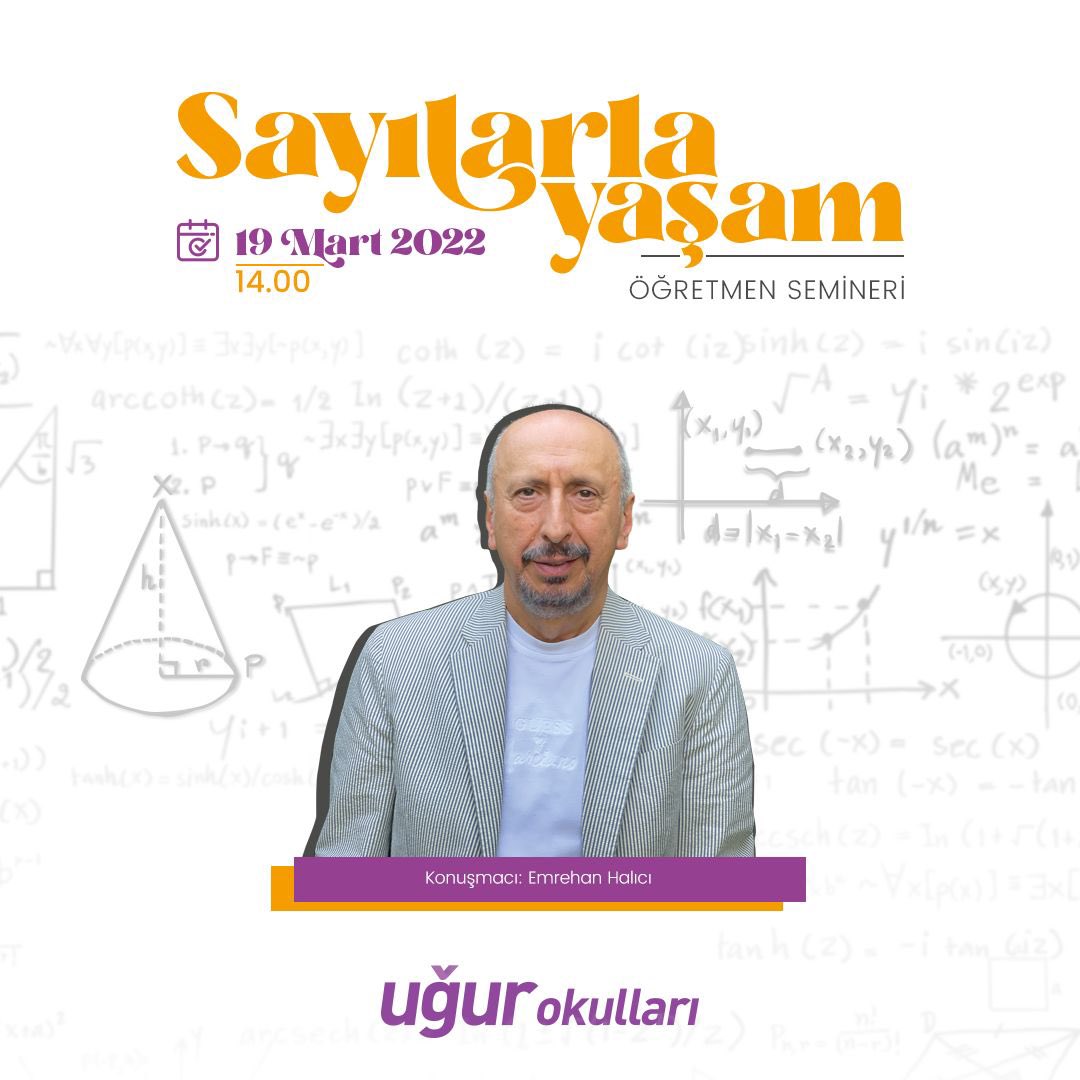 Türk Zeka Vakfı Kurucu ve Yönetim Kurulu Başkanı Sayın Emrehan Halıcı’nın “Sayılarla Yaşam” semineri ile Öğretmenlerimiz sayılar dünyasına farklı bir bakış açısıyla yaklaşıyor. #Matematikhaftası 
#TürkZekaVakfı
<a href="/nilcicek/">Nil Çiçek</a> <a href="/ardaergez/">Arda ERGEZ</a> <a href="/adilkurt9/">Adil Kurt</a> <a href="/emrehanhalici/">Emrehan Halıcı</a>