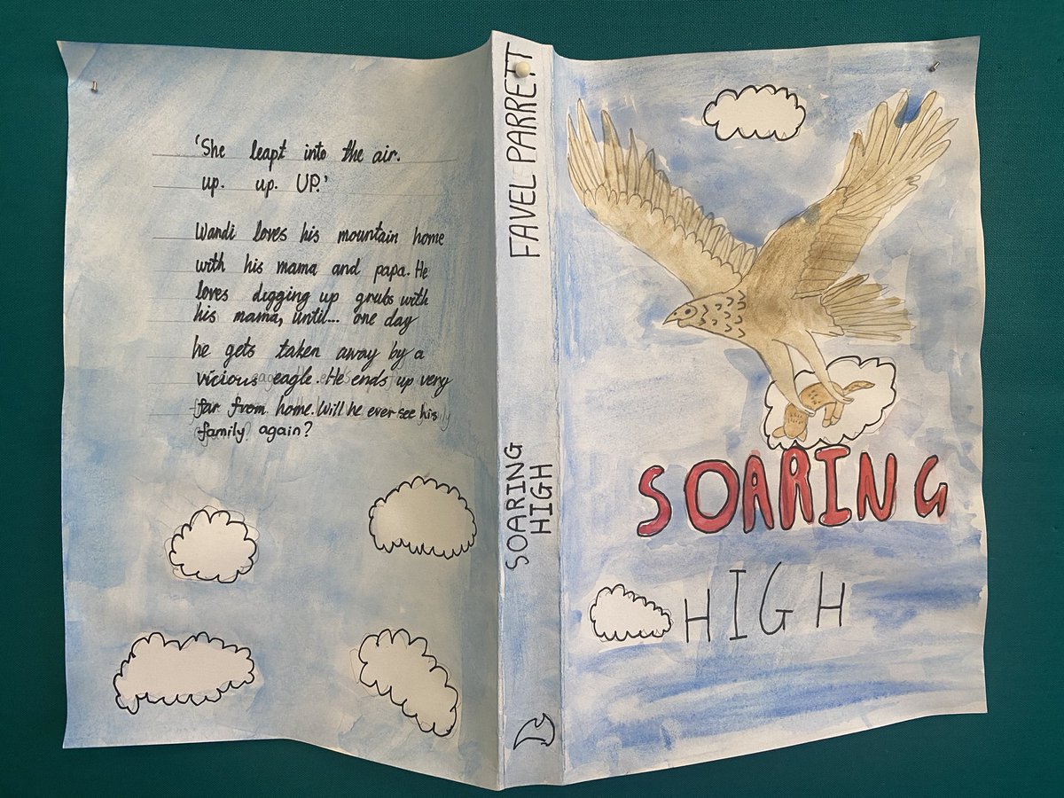 natashadenham's tweet photo. Loving the creativity of my students this week- they have designed a new cover for @FavelParrett’s Wandi. After speaking with her on Wednesday the girls are hoping to enact change- legislation is letting down an integral part of our local fauna! @Wandi_Dingo #PurposefulPedagogies https://t.co/RTrr7JNU7X