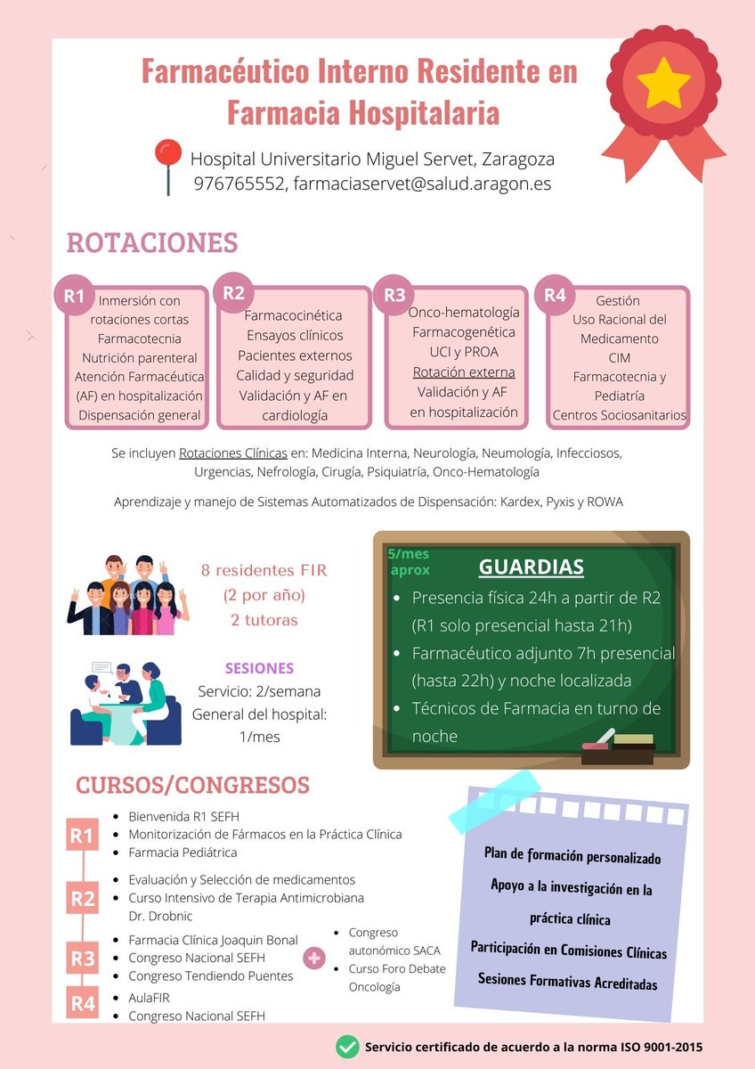 🏥Si te estás planteando hacer la residencia con nosotros te dejamos un poquito de información
👇