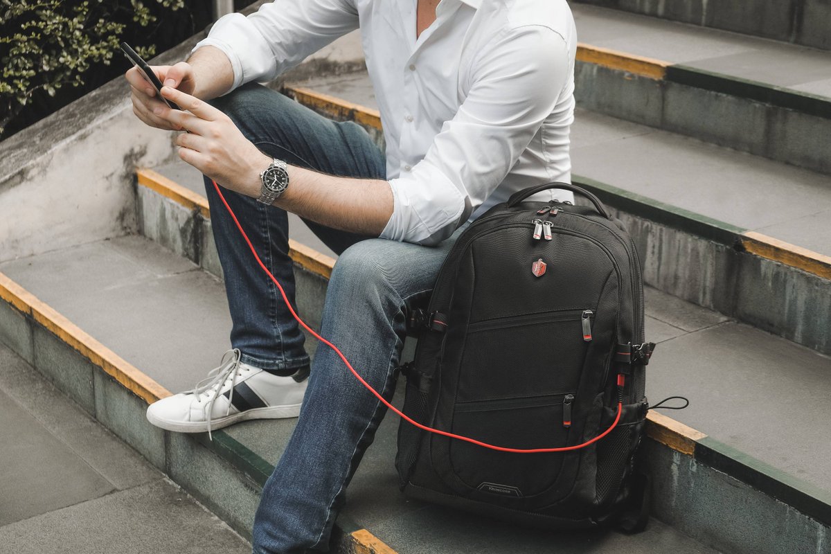krimcode's tweet image. Your perfect backpack on-the-go! Whether travel, casual or in school, this will surely glam up impressions.

Hurry and get this one with multi pockets inside, a USB Connector holder and so on. Shop now! krimcode.com/shop/backpacks…

#backpack #onthego #krimcode