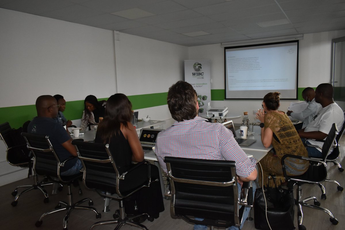 WIBCInnovation's tweet photo. Today We Hosting WIBC -UAI Board of Advisors, @MastersSouth The beneficiary takes the stage to present the progress. #agripreneurs #WIBC2022 #Agroprocessors #Entrepreneurs #agriculture https://t.co/6umjFDumjc