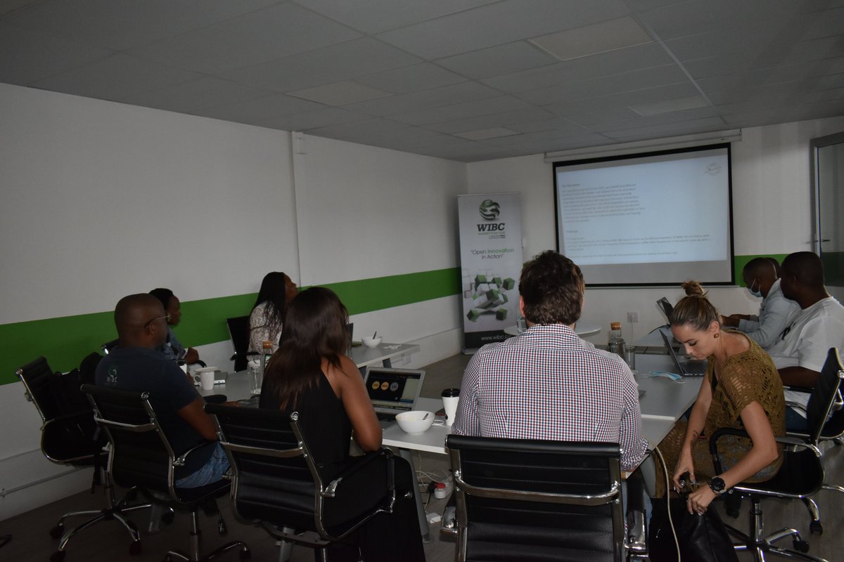 WIBCInnovation's tweet photo. Today We Hosting WIBC -UAI Board of Advisors, @MastersSouth The beneficiary takes the stage to present the progress. #agripreneurs #WIBC2022 #Agroprocessors #Entrepreneurs #agriculture https://t.co/6umjFDumjc