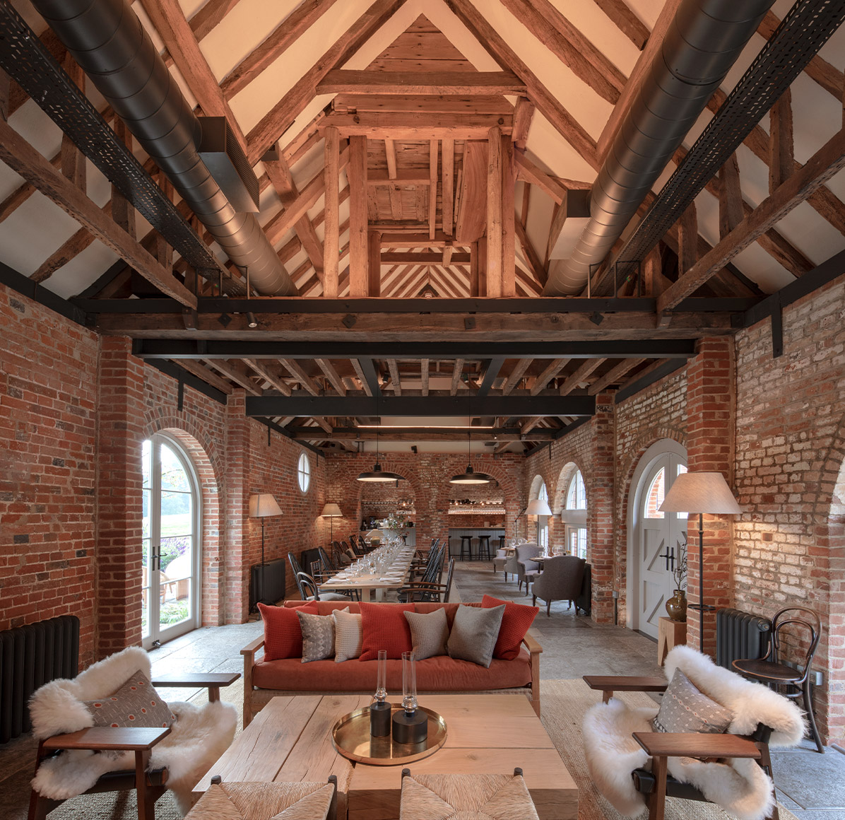 Heckfield Place is a Georgian family home lovingly restored standing on 400 acres of secluded Hampshire landscape.

Designer: <a href="/spratleyprtnrs/">Spratley & Partners</a> 
Image Credit: <a href="/heckfieldplace/">Heckfield Place</a> and Sprately &amp; Partners 

#lightingdesigninternational #lightingdesign #heckfieldplace #hotel #luxuryhotel