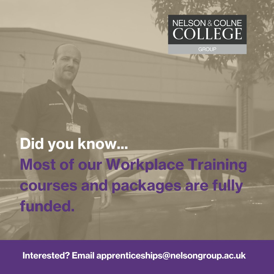 NelsonColneColl's tweet photo. Benefits of workplace training include:

✅Engaged Workforce
✅Maximised staff potential
✅Improved staff morale
✅Responsive workplace ahead of industry trends

Find out more and register your interest here➡️ https://t.co/IsTnUSwOqg https://t.co/9qSyo6mbqG