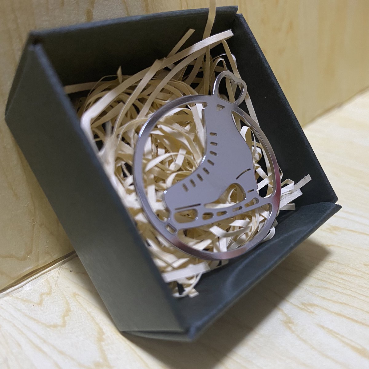 issey_kaneko's tweet image. #燕ブレード さんのステンレスアクセサリーが届いた‼️めちゃ可愛い⛸