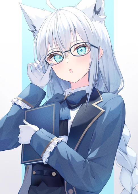 メガネきーつね!🦊👓
#絵ブブキ 
