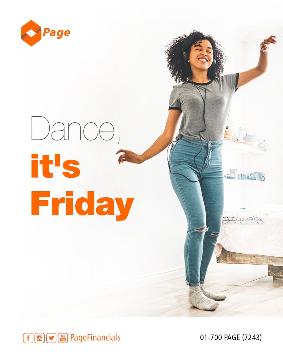 pagefinancials's tweet photo. Forget the struggles of the week, roll your sleeves up and Dance! Dance! Dance!
It’s Friday, we won’t judge.
#Pagefinancials #Friday #Fridayatwork #Dance https://t.co/y6nBCyGFNV