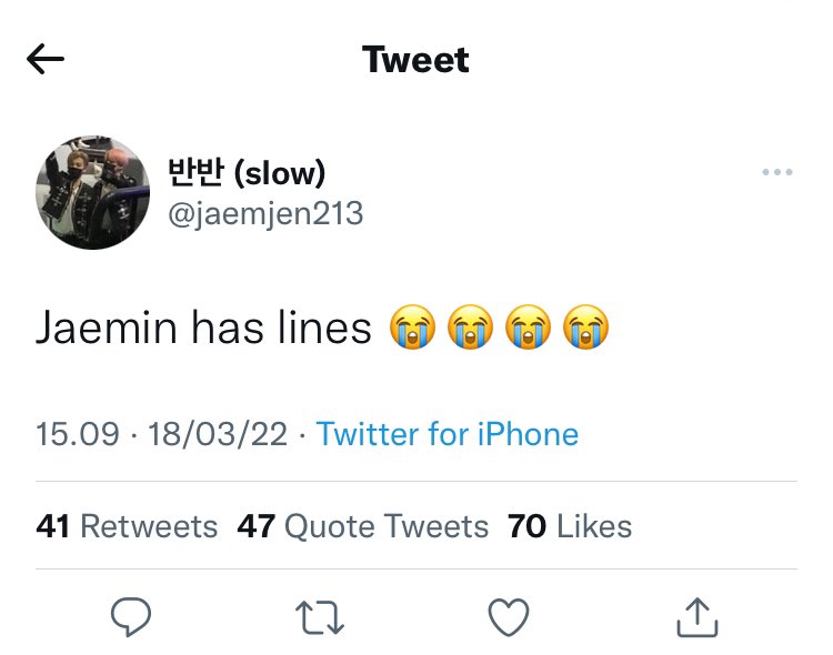 UPDATE: OP bilang Jaemin punya line!!!!!!!!! (Semoga bukan adlibs….) 🙏🏻