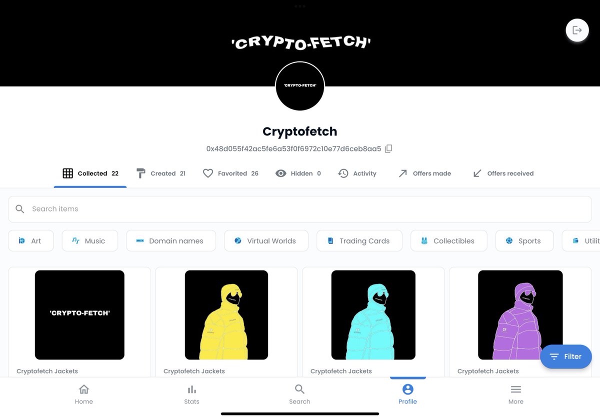 Cryptofetch tweet media