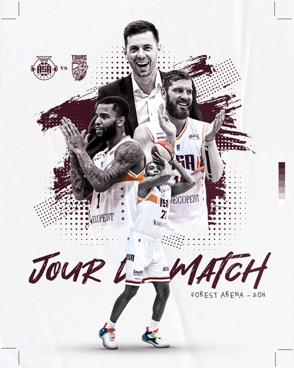 𝙅𝙤𝙪𝙧 𝙙𝙚 𝙢𝙖𝙩𝙘𝙝 ☄️

🆚 <a href="/tmb_toursbasket/">Tours Métropole Basket</a> 
📍 Forest Arena de Gries
🎟 Les dernières places 
👉🏼 Sur asa-basket.fr
🚪 Ouverture des portes à 18h30
🍕 Restauration sur place
📺 En live sur LNB TV

#ASATMB #GoASA #ProB