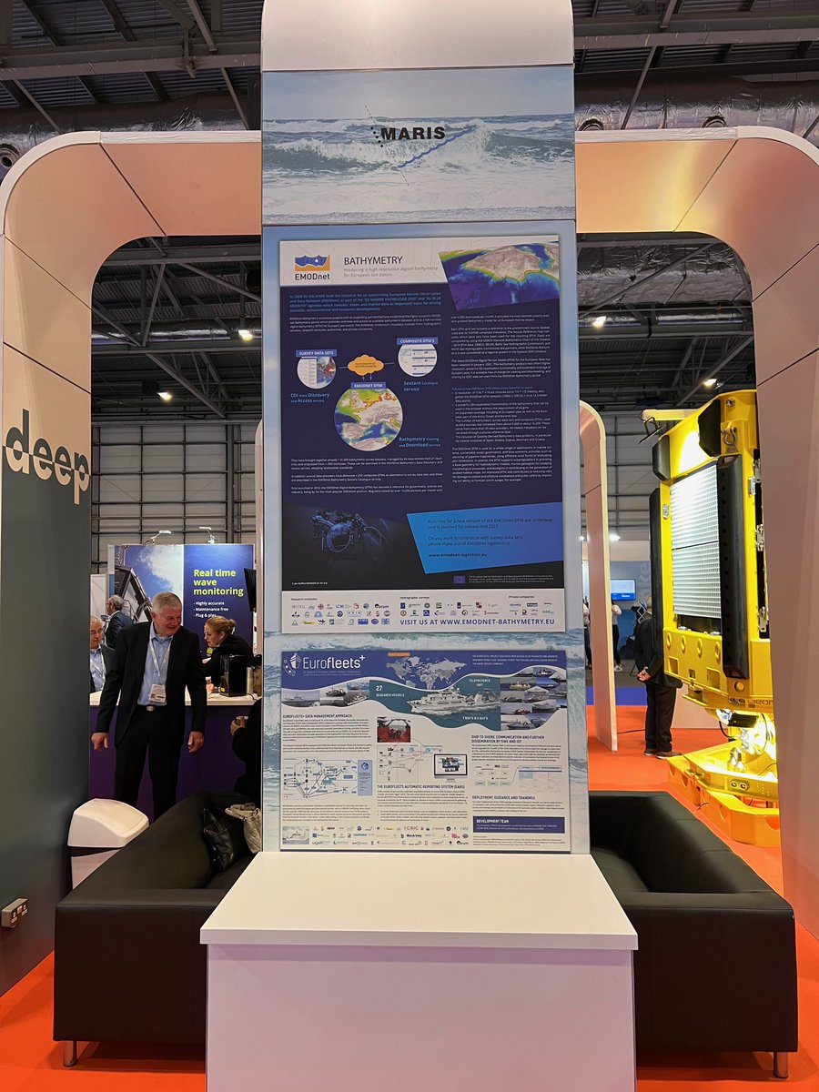 EMODnet's tweet photo. The #OI2022 is over, but the #EMODnet dialogues & concrete collaborations w/ #AssociatedPartners & others continue! Save-the-date for more #BlueEconomy #MarineData dialogue at European Maritime Day 2022, 19-20 May, Ravenna, Italy! @fugro @saildrone @DevelogicH @SUT_news @EU_MARE https://t.co/SUgInRvW6E