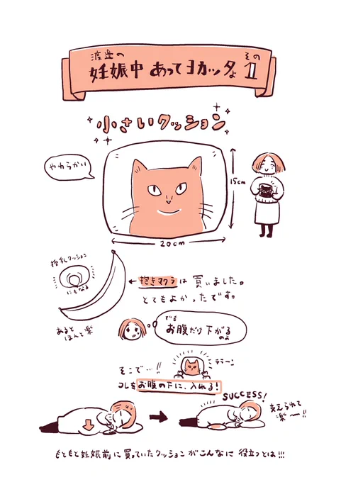 いよいよ8ヶ月。抱き枕はもちろんなんだけど、小さなクッションあってよかった〜!(お腹用枕付きの抱き枕も売ってるけど)
私のは妊娠前に300円で買っていたやつ…これ入院も持っていくつもり。
ベッドはクッションだらけです。

#妊娠 