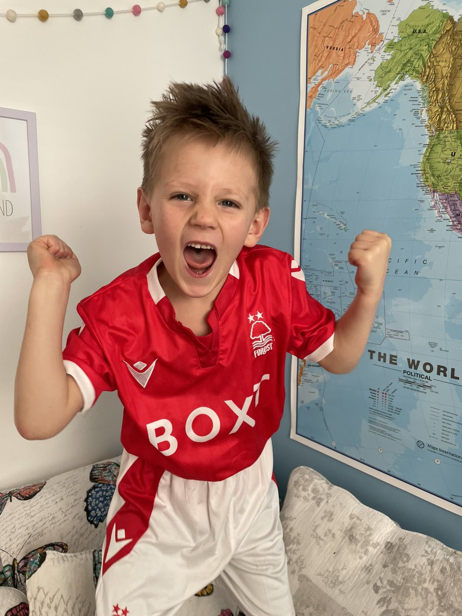 BataleonDC's tweet photo. Ready for Red Nose Day dressed as his hero @RyanYates97 #nffc https://t.co/zv8V02MYTO