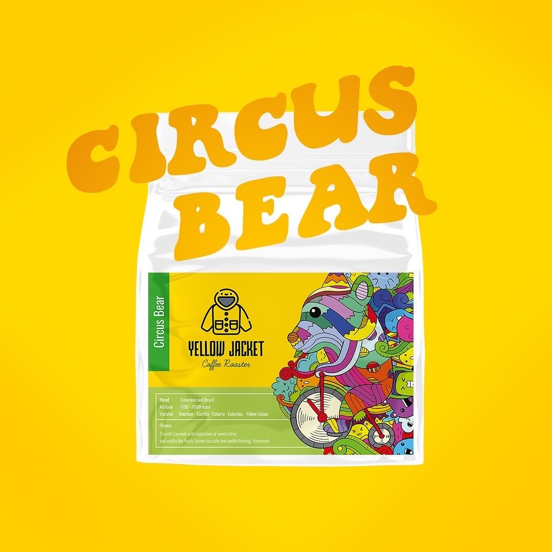 yellowjacket_CR's tweet photo. With flavors of Lemon Tea Cake with Vanilla finish in Circus Bear. 

Smooth Chocolate berries with Tea-Like Florality in Komodo. 

#barista #business #capetown #coffeeculture #coffeegram #coffeelover #coffeeroaster #entrepreneur #shoplocal #smallbusiness #smallbusinessowner https://t.co/pauX5jobgh