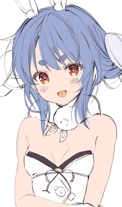 カラーラフ途中
お絵描き久しぶりな気がします😊 