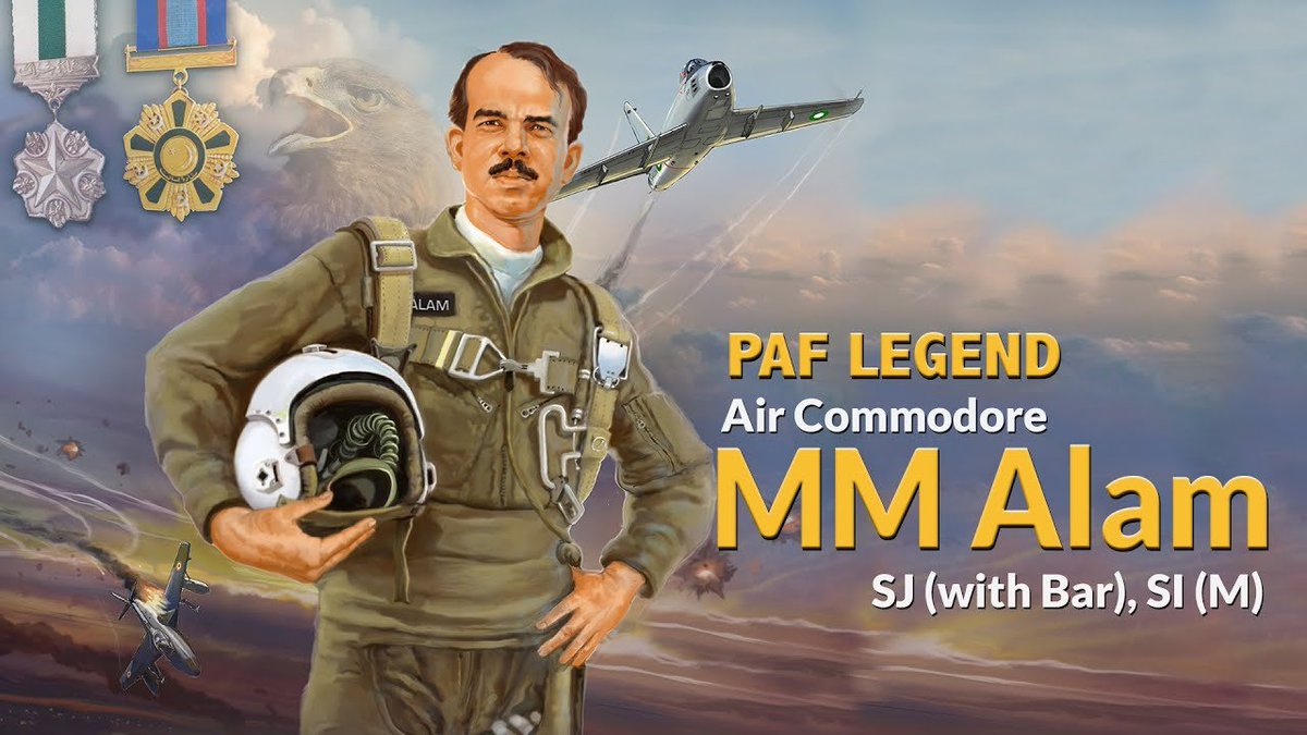 sohailahmedsa's tweet image. PAF Legend Air Commodore Muhammad Mahmood Alam.
#MMAlam #PAF #Pakistan #PakistanAirForce #LittleDragon