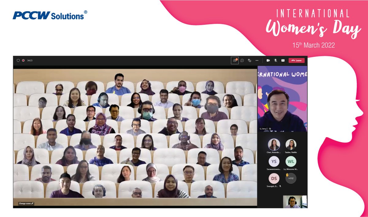PCCWSolutions's tweet image. PCCW Solutions Malaysia team gathered to celebrate the International Women’s Day and recognize the achievements of our female employees. We value diversity and equity, a world free of bias, stereotypes and discrimination.
#PCCWSolutions #Malaysia #InternationalWomensDay