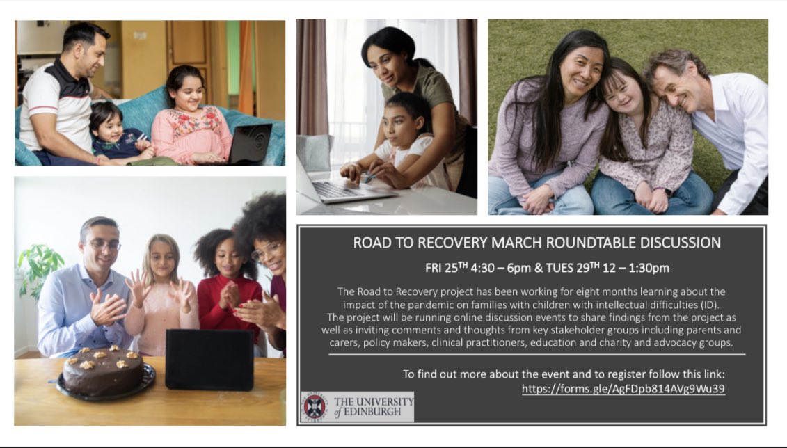 Colleagues in the lab and their collaborators would love to hear from parents, charities and practitioners about the recovery from covid and transition for their children and clients. Event link here and in attached forms.gle/jh8TZV1sBNje7R…