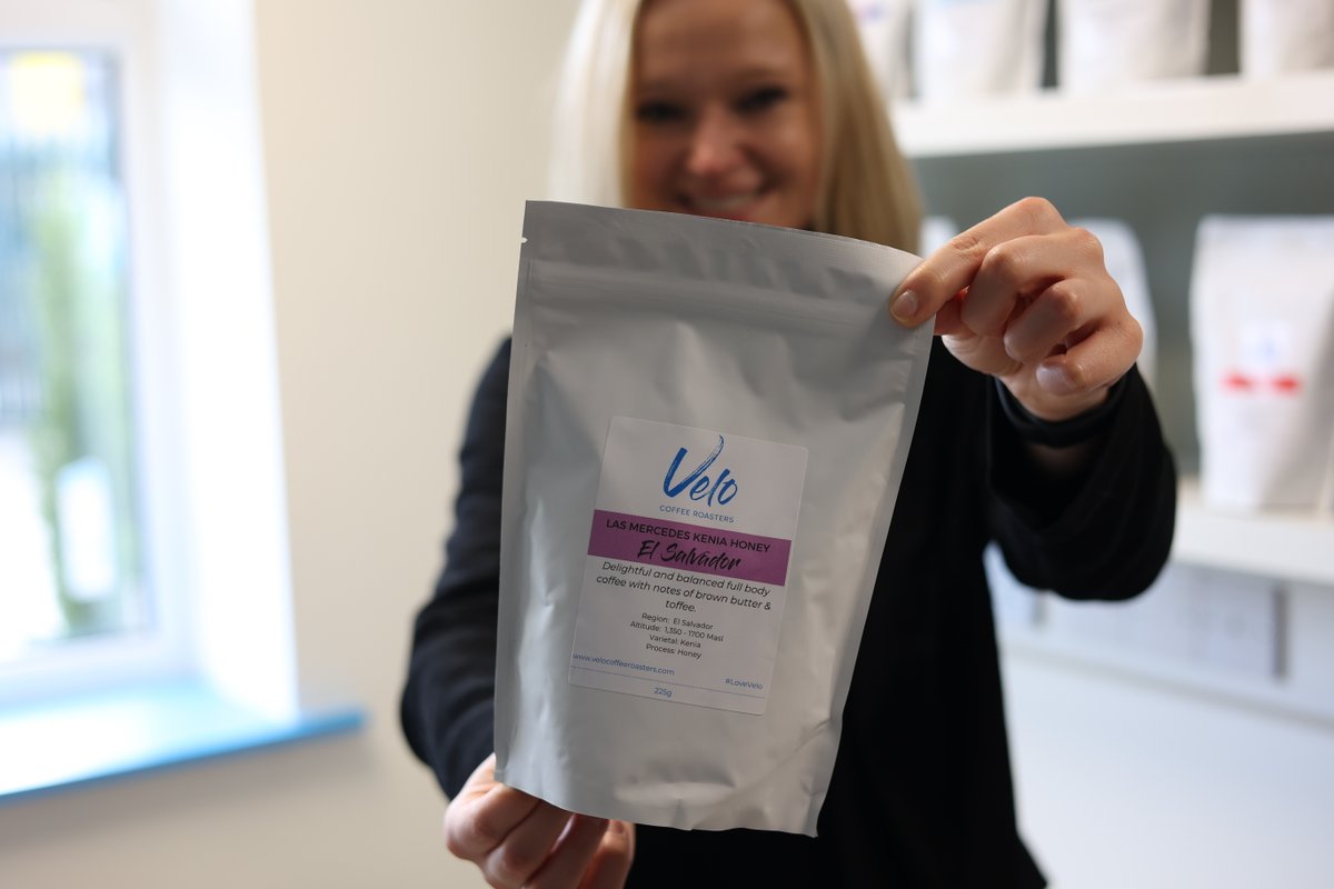 VeloRoasters's tweet photo. Don't forget our featured #CoffeeOfTheMonth: El Salvador Las Mercedes Kenia Honey! โ๐ This #coffee has delicious notes of brown butter & toffee to get your wheels turning in the morning! ๐ฒ
Check it out!๐
https://t.co/25ivwcvfUs
#LoveVelo #HappyBrewing #FeaturedCoffee https://t.co/XeQK1Ssoe8