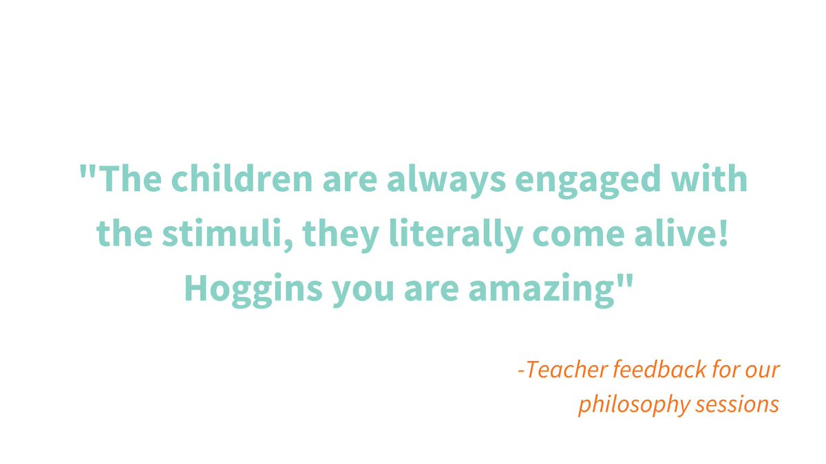 Philosophical enquiry develops speaking and listening skills, vital for literacy and emotional development, and it encourages critical and creative thinking. Learn more about the work we do in schools as 'Visiting Philosophers' here: buff.ly/3vbhvn6 #p4c