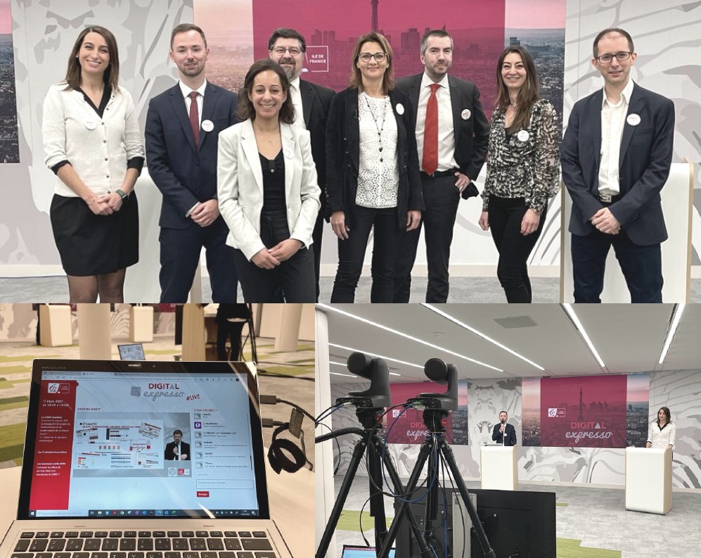 12ème édition « Digital Expresso » à la Caisse d’Epargne Ile-de-France. E-BDR Academy, Innovation et Nouveaux outils Data au sommaire ! #TransfoDigitale #DigitalExpresso #DigitalbyCeidf #Transversalité #Data #Intelligenceartificielle
<a href="/CE_iledefrance/">Caisse d'Epargne IDF</a>