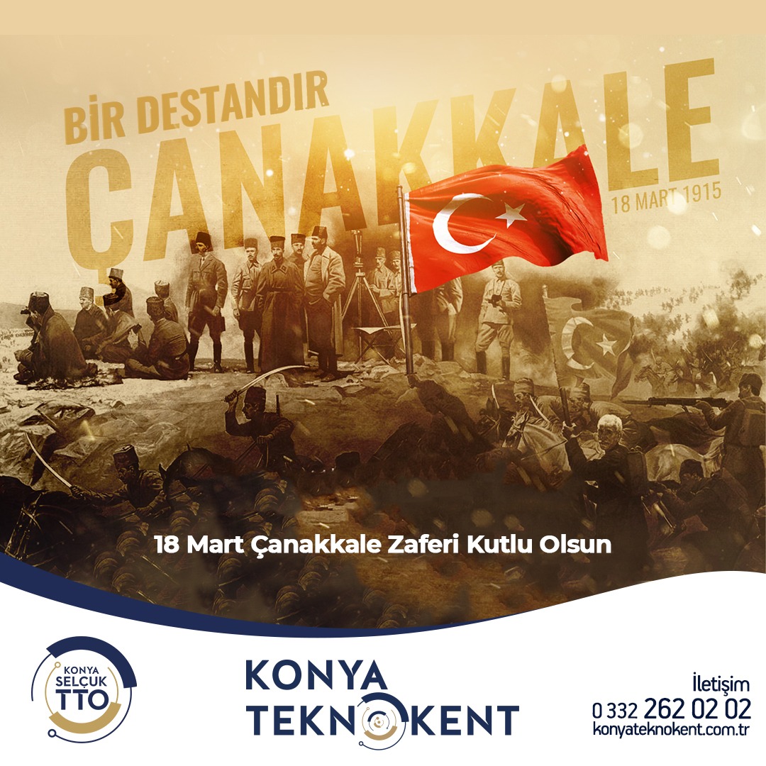 GERÇEK BİR DESTAN, GERÇEK BİR ZAFER

konyateknokent.com.tr/haberler/gerce…

#18MartÇanakkaleZaferi #SelçukÜniversitesi #SelçukTTO #KonyaTeknokent