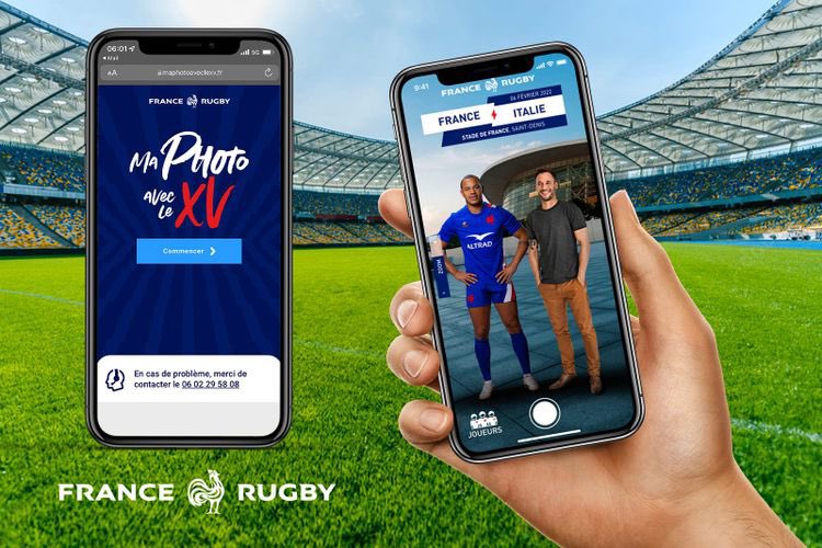 olivelegras's tweet photo. J’ai eu le plaisir de développer une app pour la FFR, si tu es prêt à plaquer Dupont, envoie ta photo !  https://t.co/jjk2I2V8k3
#webxr #webgl #ar #realityaugmented https://t.co/CDYWZ85WX5