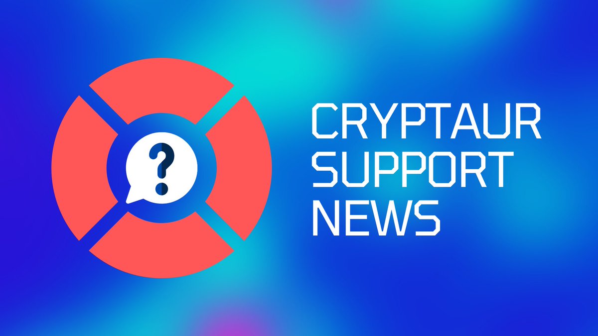 cryptaur's tweet photo. Support news

On Monday, March 21 between 05:00 and 06:00 UTC Cryptaur personal accounts will be unavailable due to scheduled technical maintenance. We apologize for the inconvenience and thank you for your understanding. https://t.co/cg5vgRbVY6