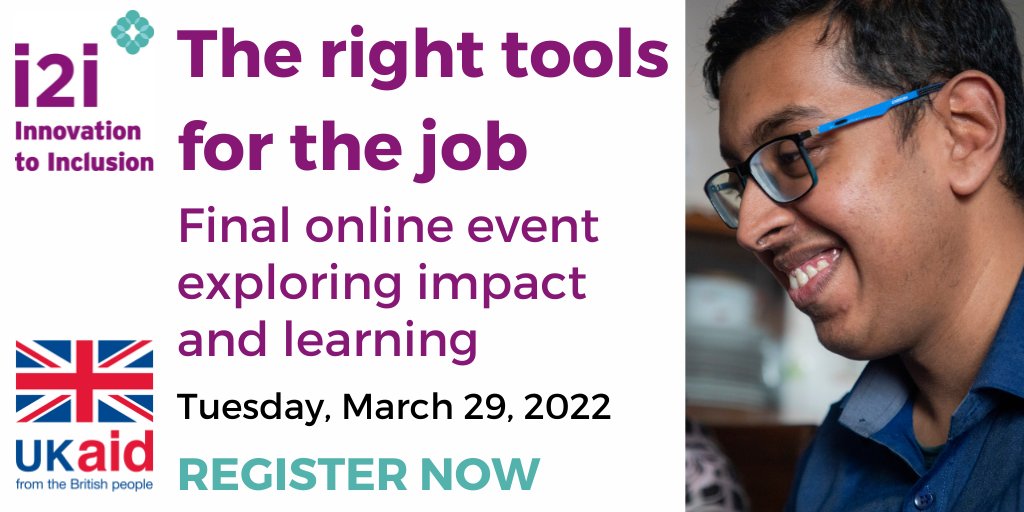 i2i FINAL EVENT: impact, legacy &amp; challenges ahead to secure future of inclusive employment work in 🇧🇩&amp;🇰🇪
Speakers:
Anderson Gitonga @CBMworldwide 
Salma Mahbub <a href="/BScan17/">B-SCAN</a> 
<a href="/FKEKenya/">FKE Kenya</a> | <a href="/FCDOInclusive/">FCDO Inclusive</a> | DDRC Bangladesh | Women Challenged to Challenge
us06web.zoom.us/meeting/regist…