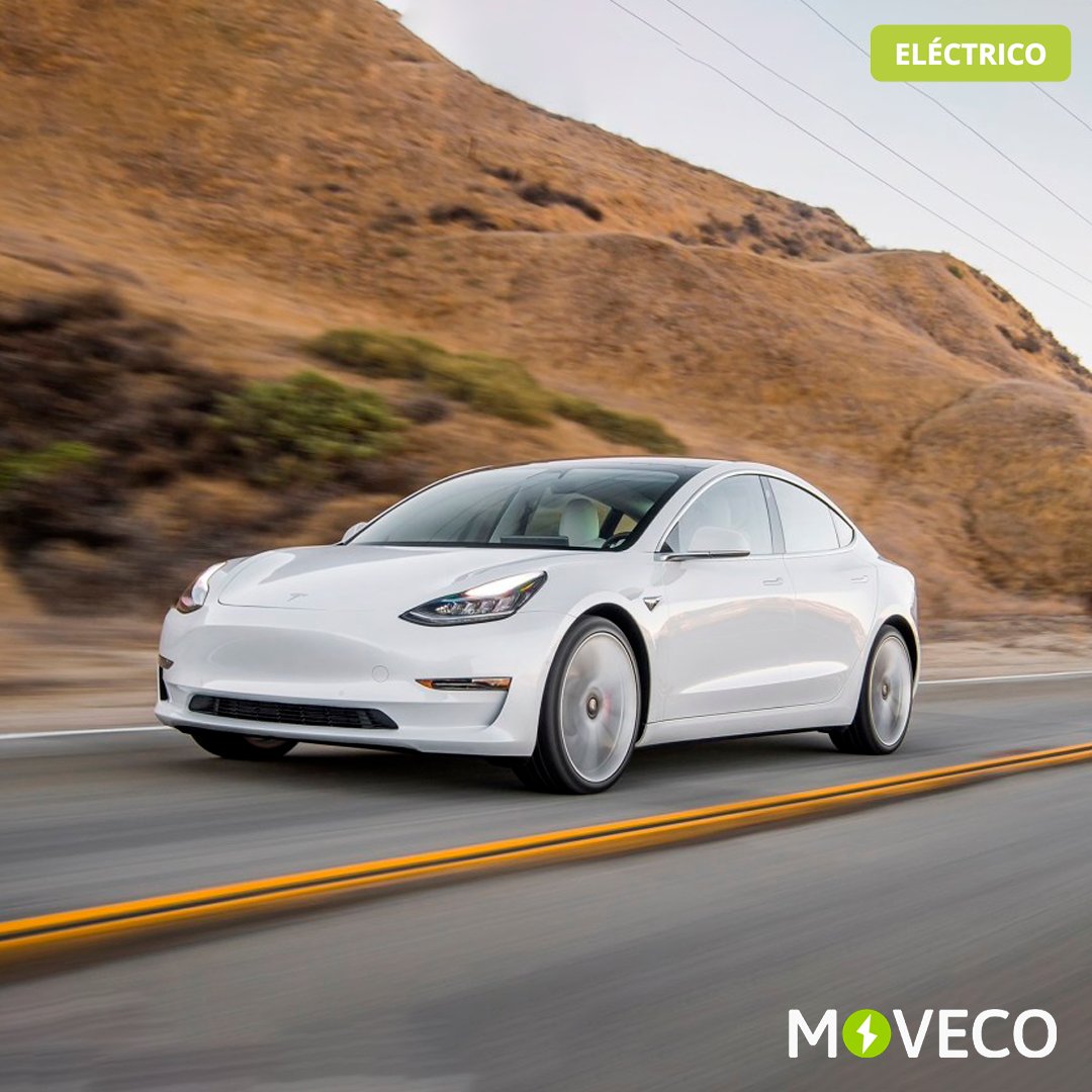 Moveco_es's tweet photo. Hoy os enseñamos al #Eléctrico #TeslaModel3, en su versión de Gran Autonomía con nada menos que 614 kilómetros que nos promete la marca Californiana. Consíguelo ya en nuestra web desde 53.371€ en el siguiente enlace:

https://t.co/iXGwGQVvCU https://t.co/av73ZWjiZw