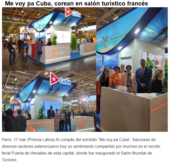 😎✈️🏝️ Je vais à #Cuba ‼️
L'imagination des jeunes et des moins jeunes s'est envolée vers notre île🇨🇺 au #SMT2022, où bien plus que le soleil et la plage les attend.
👉📲bit.ly/3JnBTpw
#VisiteCuba #DestinationCuba #DécouvrirCuba 
<a href="/EmbaCubaFrancia/">Ambassade de Cuba en France</a> @SalonsTourisme