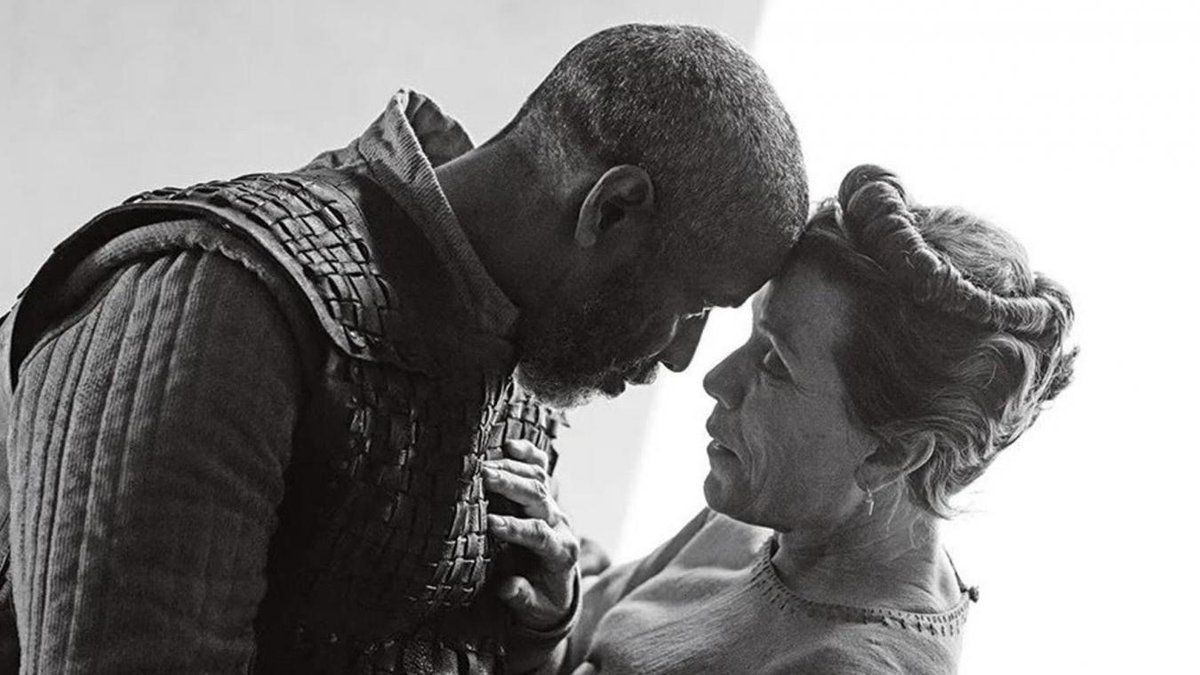 WATCH:  Denzel Washington, cinematographer Bruno Delbonnel, and production designer Stefan Dechant on THE TRAGEDY OF MACBETH: youtube.com/watch?v=ZhDs3h…