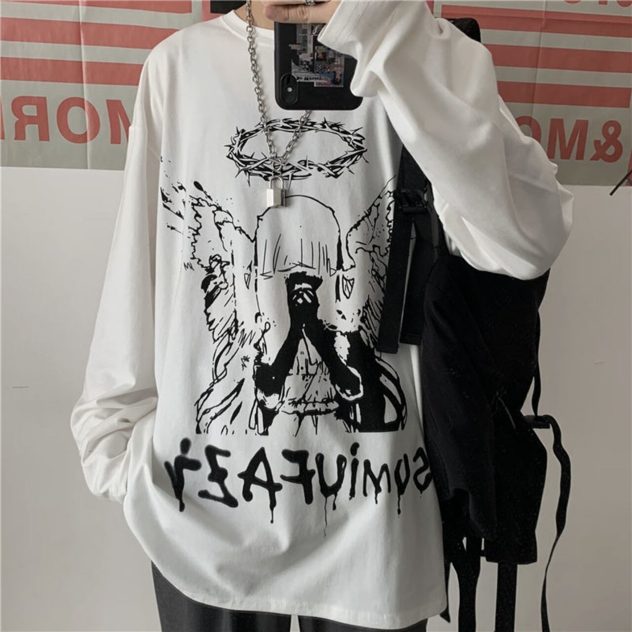 Pinbear Shop ピンベアー ショップ 原宿系ファッション メンズ長袖tシャツ 男性服 価格 2 810円 商品url T Co Rsvaadmyny 公式ショップurl T Co Bhsjjzk75f ピンベアー ショップ 格安通販 メンズ メンズ