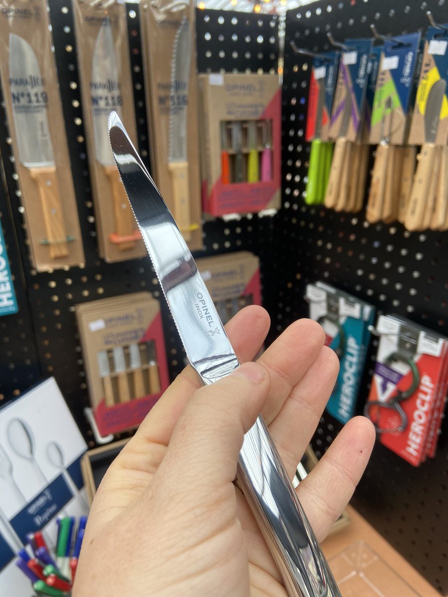 emslieshop's tweet photo. The Opinel Cutlery set has landed, we have been very excited about this and now it is here in our hands we have treated ourselves to some, I think you should too ๐คฉ #opinelcutlery #opinel #emslie #altymarket #altrincham @altrinchammkt https://t.co/hm2EB9McUK