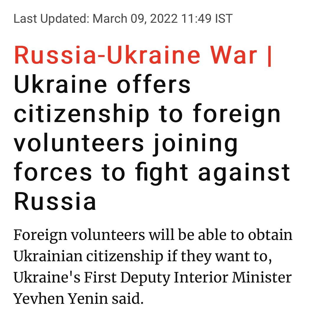riikka_kevo's tweet photo. @Halla_aho There is now a great possibility #Syrian #Lybian well-trained &amp; experienced soldiers to go to fight 
for UKRAINE, to choose their side wisely.

”Fight for Russia🇷🇺: Be hated for the rest of your life — or have a future in #Ukraine🇺🇦🌻🚜?”

This is a WAR. Not the time for racism. https://t.co/YGEkVOUu3f