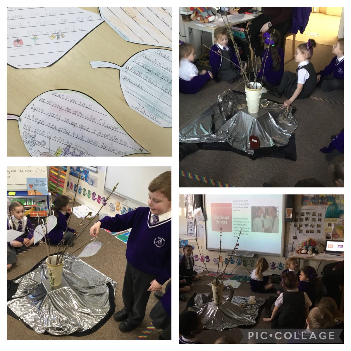 TheTrinityL5's tweet photo. Y1 Come and See: Year 1 have been making their lenturn promises about how they grow and change during Lent. #trinityre 🙏 https://t.co/2cEkk4cXr0