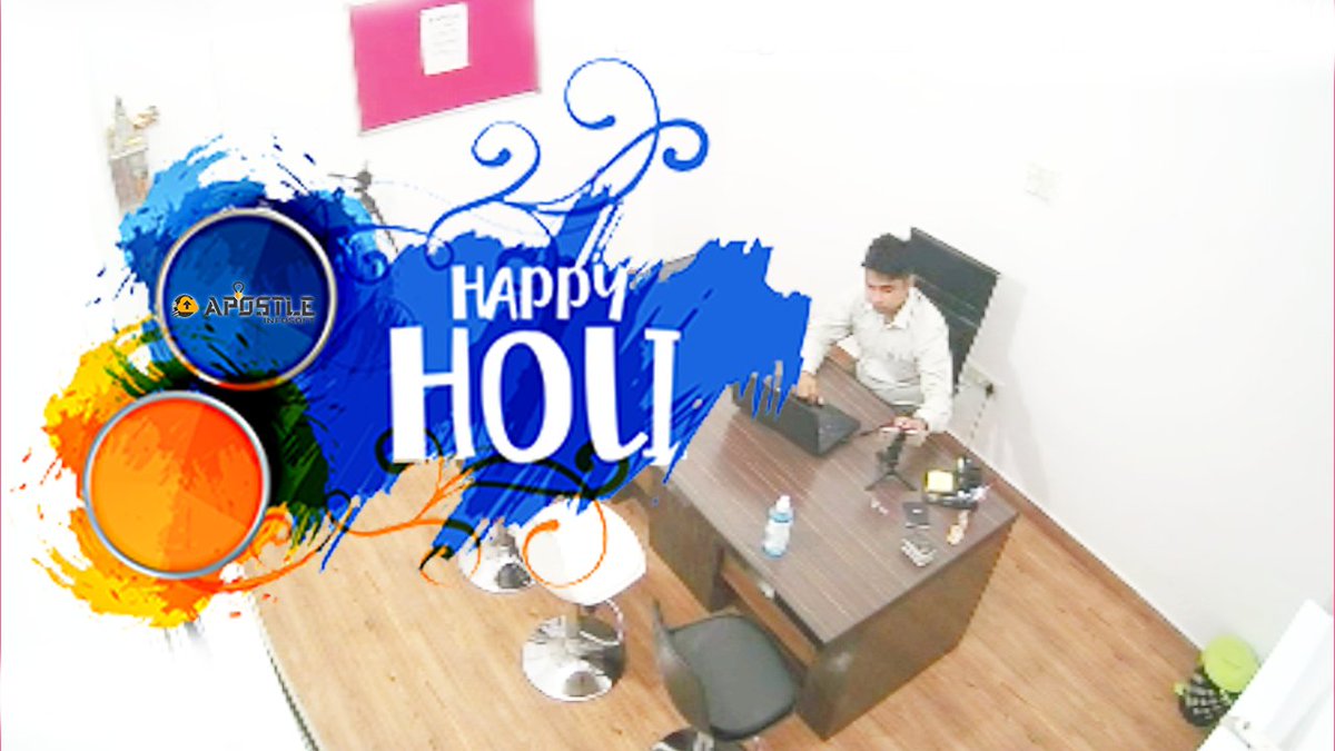 apostleInfosoft's tweet photo. May the colors of Holi come with positive energy and make everyone's life cheerful and Happy!! Happy Holi from Apostle Infosoft Team with love.

#apostleinfosoft #industrialtrainingpatiala #webdesignservices #webdevelopmentagency #graphicdesigningservices #digitalmarketingagency https://t.co/Q58ihYiEBJ