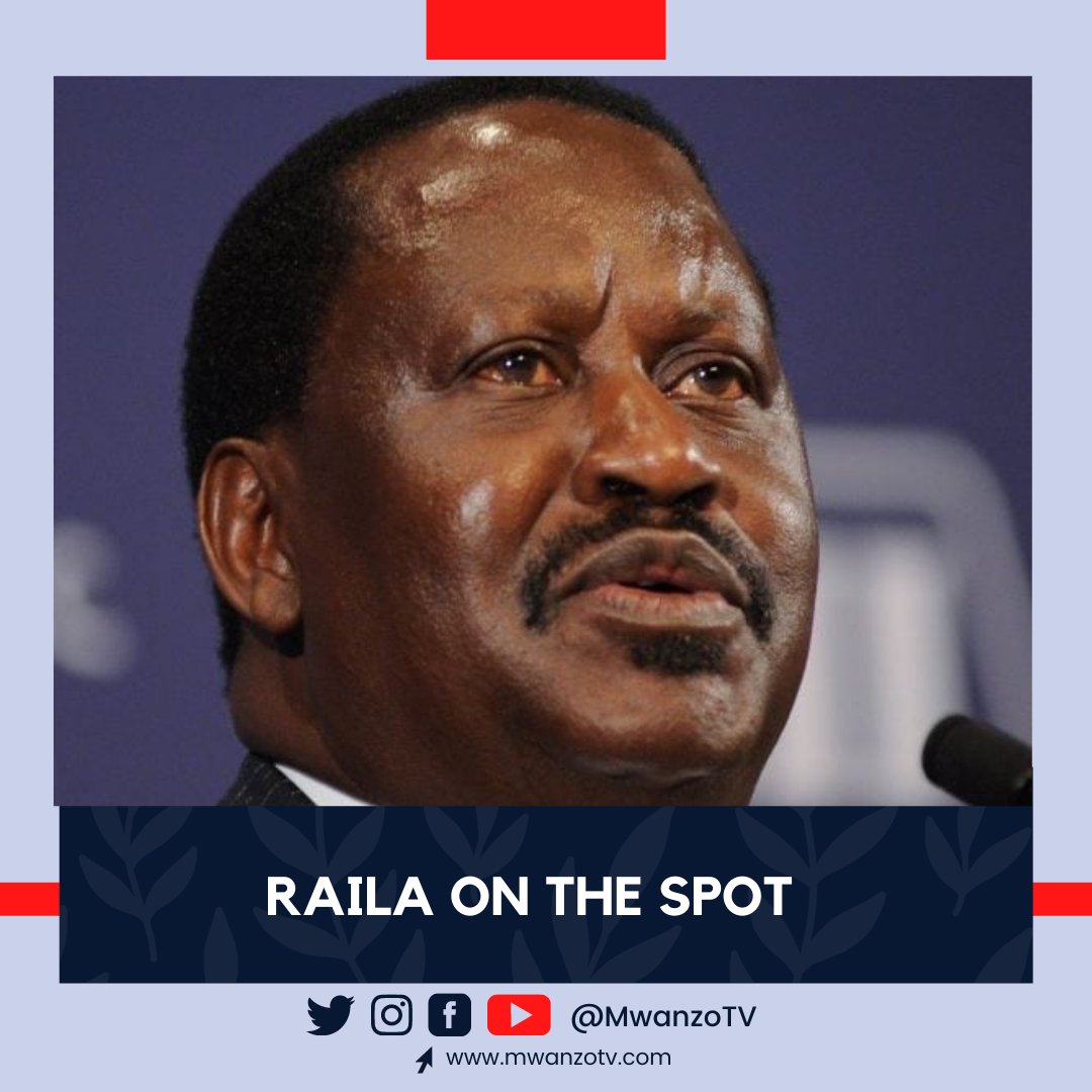 MwanzoTv's tweet photo. #KENYA: Former Prime Minister Raila Odinga to appear before the National Cohesion and Integration Commission (NCIC) when he returns from his UK trip; over the #madoadoa remarks he made in Wajir. https://t.co/hDqUEKcBNh